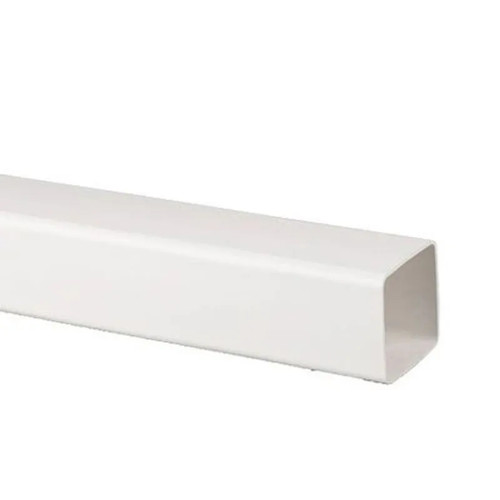 Brett Martin Square Downpipe, 65mm x 2.5m, White