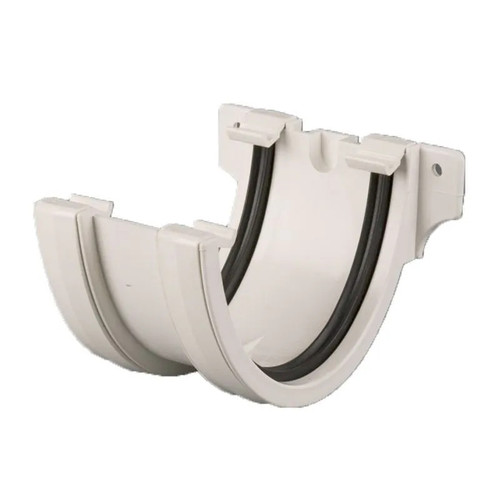 Brett Martin 115mm Deepstyle Gutter Union Bracket, White
