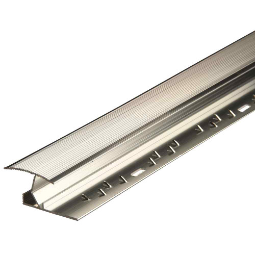 Tile Rite Threshold Strip, Silver