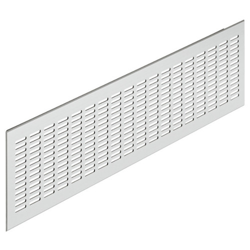 Silver Vent Grille, 480mm x 80mm
