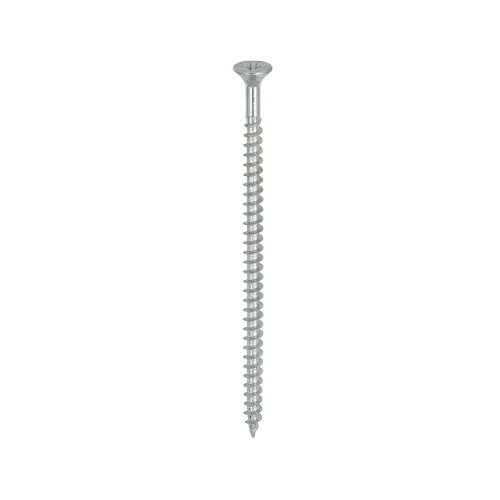 Solo Woodscrew Pz2 Csk Zinc, 4mm x 80mm