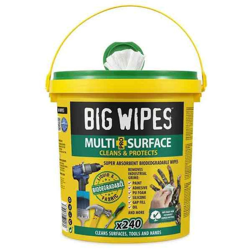 Big Wipes Multi-Surface Bucket, 240 Count