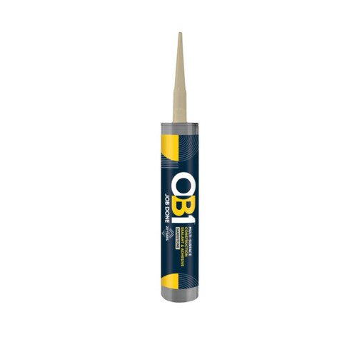 Ob1 Multi Surface Construction Sealant And Adhesive, Sandstone, 290ml