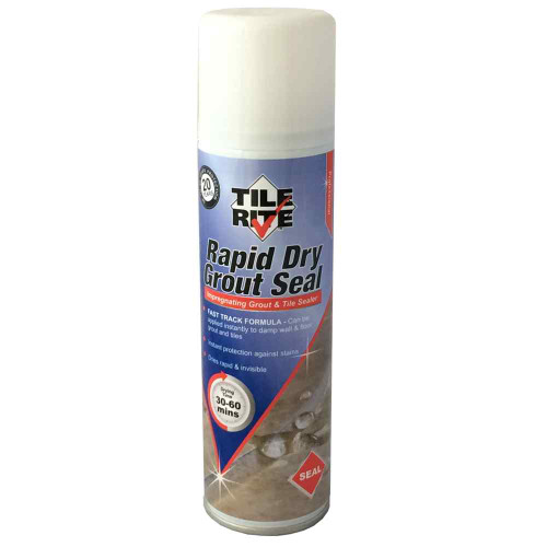Tile Rite Rapid Dry Grout Seal Aerosol, 250ml