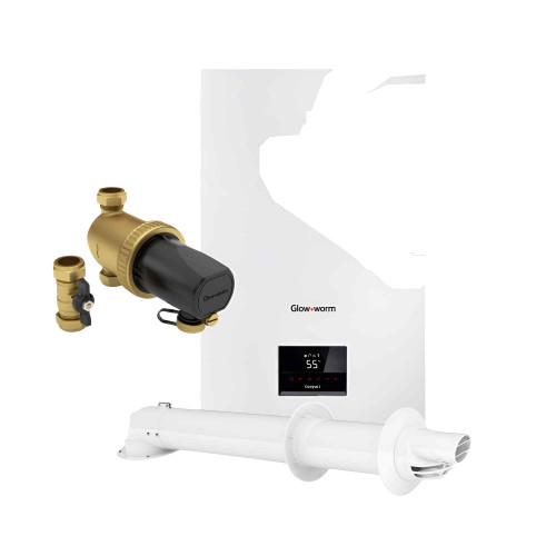 Glowworm Compact 28c 28kw Boiler (Horizontal Flue/lpg)
