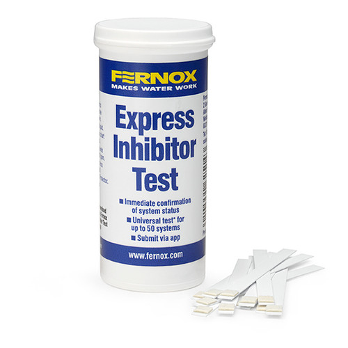 Fernox Express Inhibitor Dip Test, 50 Strips
