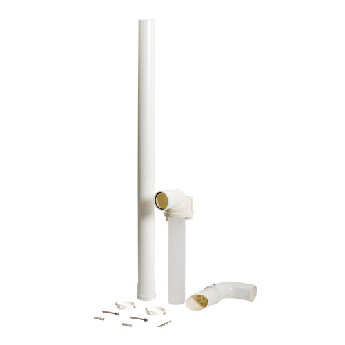 Baxi Flue Plume Displacement Terminal Kit, White