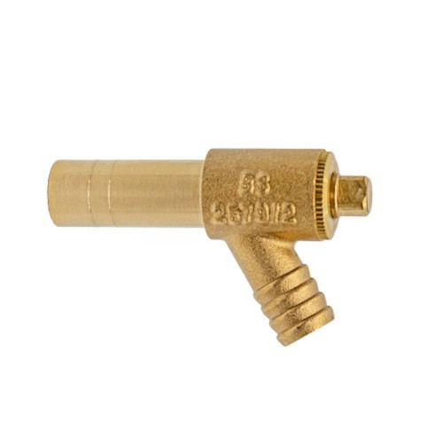 15mm Type A Drain Off Cock, Extended