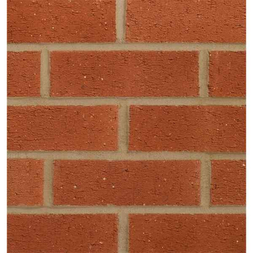 Forterra Nottingham Red Rustic Facing Brick, Red, 215 x 102.5 x 65mm