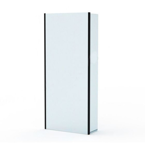 Distinct Pivoting Deflector Panel, 8mm, Black Frame, 300