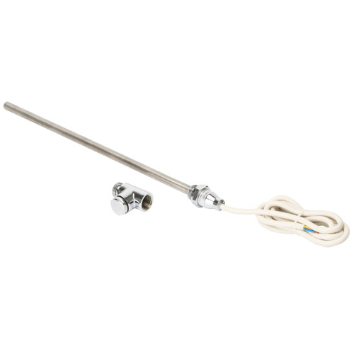 Robpond Towel Rail Element 400w With Tee Piece and 1/2" Plug