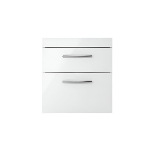 2 Drawer Alba Unit, White
