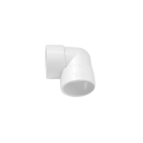 Primaplumb 32mm 90 Degree Knuckle Bend, White