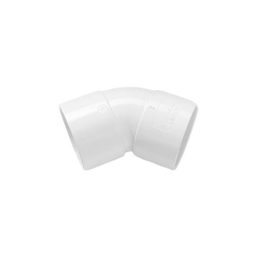 Primaplumb 40mm 45 Degree Obtuse Bend, White