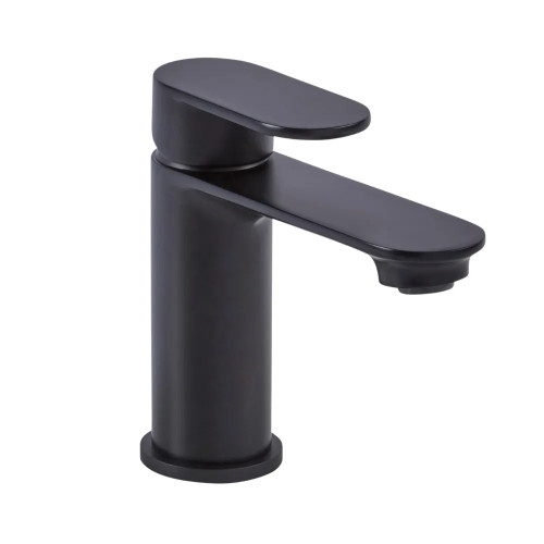 R2 Fuse Matt Black Basin Mixer and Waste