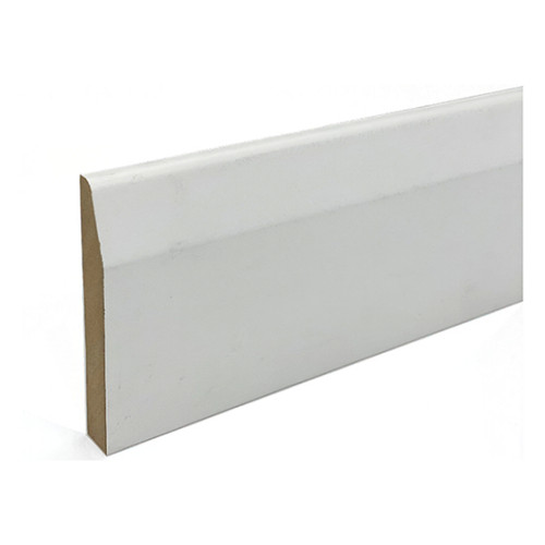 18 x 144 Primed Mdf Skirting Chamf and Rounded, 5.4m