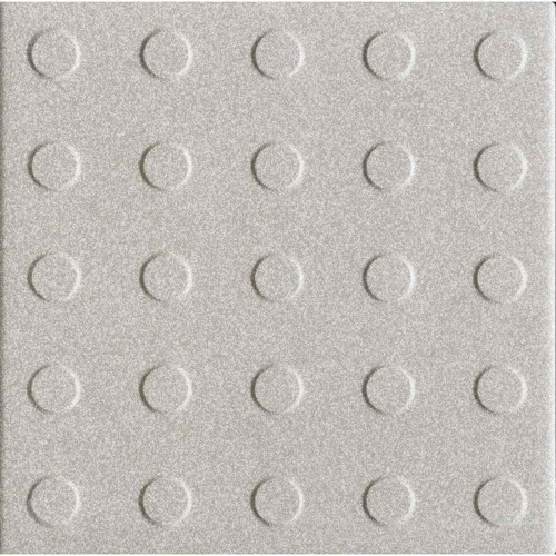 Multidisc Steel Grey Vitrified Tile, 14.8cm x 14.8cm