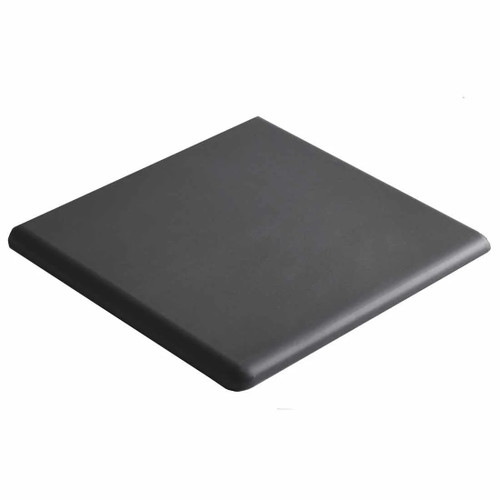 Rex Black Vitrified Tile, 14.8cm x 14.8cm
