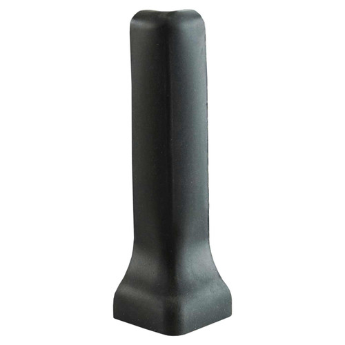 Coving External Angle Vitrified Black Tile