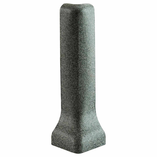 Coving External Angle Vitrified Dark Grey Tile
