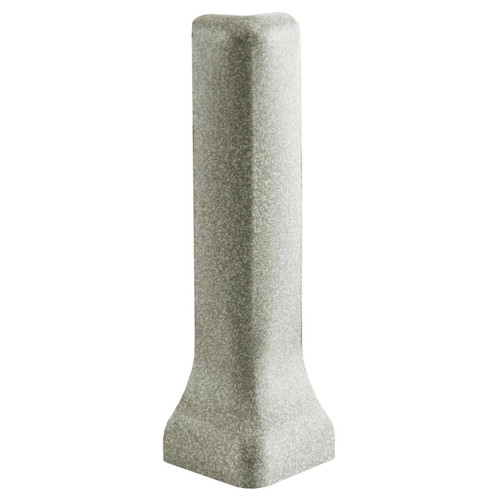 Coving External Angle Vitrified Steel Grey Tile