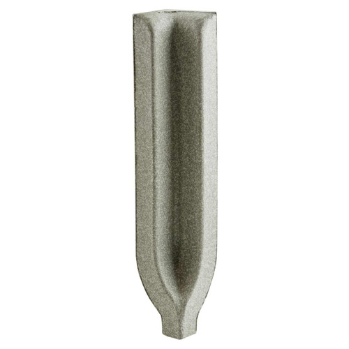 Coving Internal Angle Vitrified Steel Grey Tile