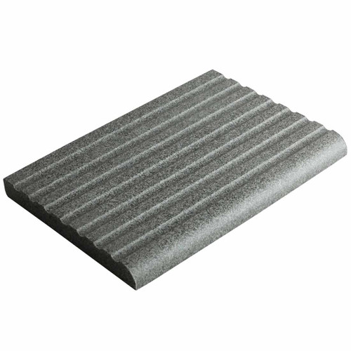 Step Tread Vitrified Dark Grey Tile