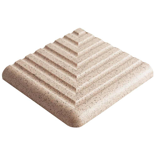 Step Tread Corner Vitrified Quartz Tile
