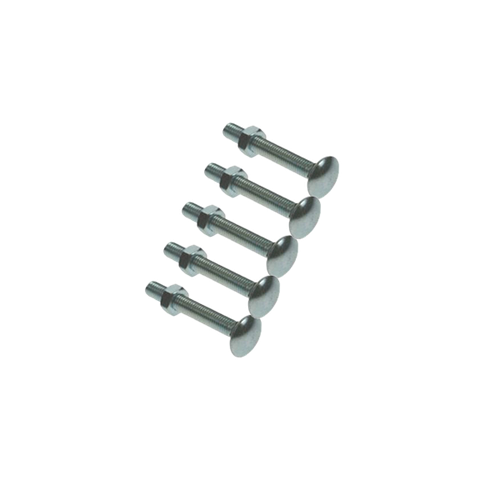 Owlett Carriage Bolt & Hex Nut Bzp M10 x 180mm, Box of 120