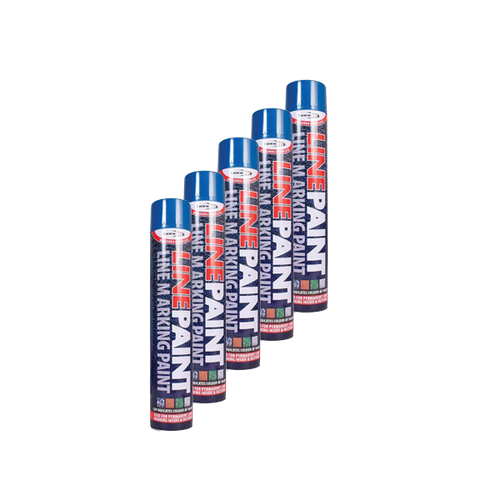 Bond It Line Marking Paint, 750ml, Blue, Pack of 6