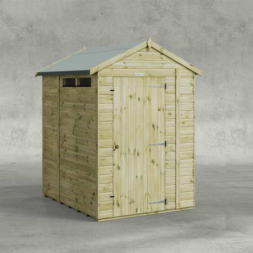 Powersheds Apex Security Shed, 6 x 5