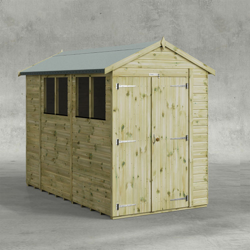 10 x 5 Premium Powersheds Apex Double Door Shed