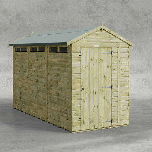 Premium Powersheds Apex Security, 12ft x 5ft