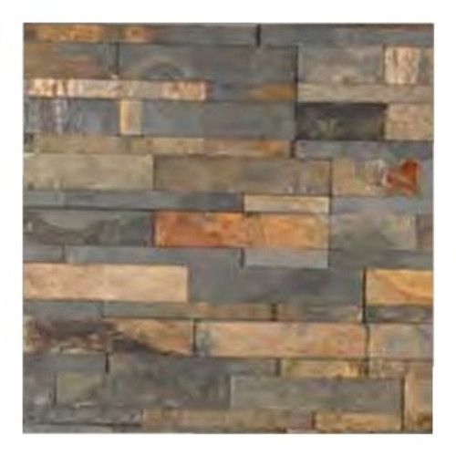 Atlas Cladding Rustic, Black, 600mm x 150mm, 10mm - 20mm