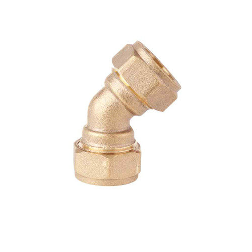 Compression 15mm x 45 Degree Elbow
