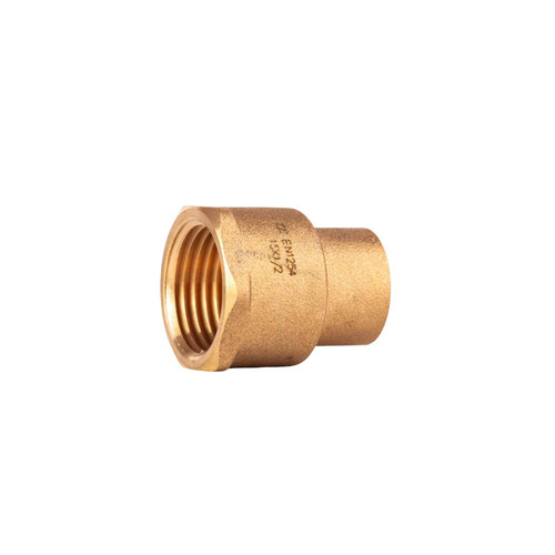 28mm x 1" Straight Female Connector Solder Ring