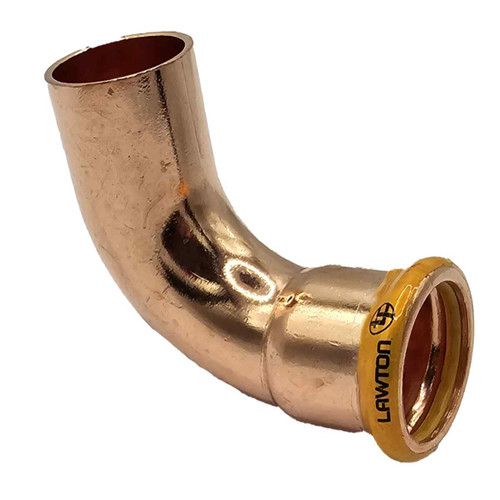 22mm x 90 Degree Street Elbow, Press Gas