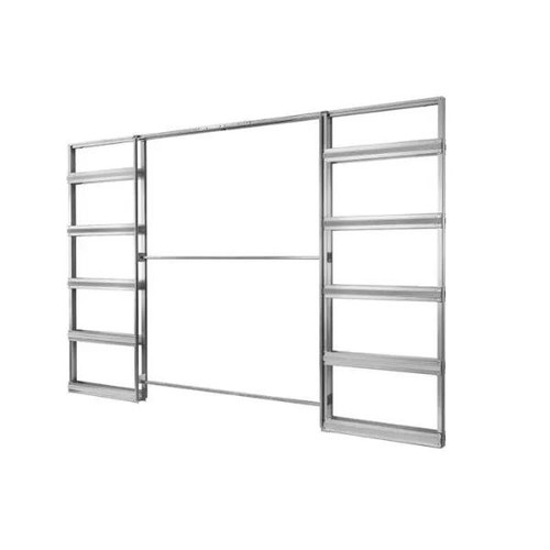 Eclisse Classic Double Pocket Door System, 2 x 762mm x 1981mm Doors, 115mm