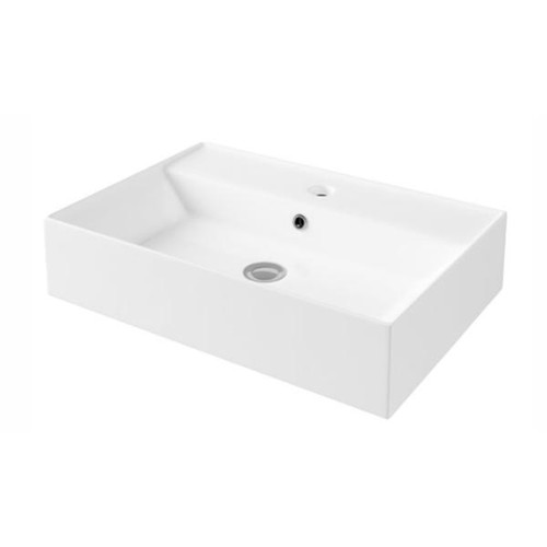 Layla Square Free Standing Bowl, 1 Tap Hole, 560mm