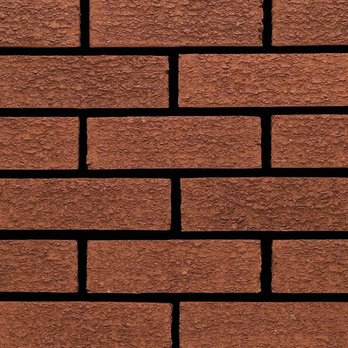 Ibstock Bretton Red Rustic Facing Brick, Red, 215 x 102.5 x 65mm