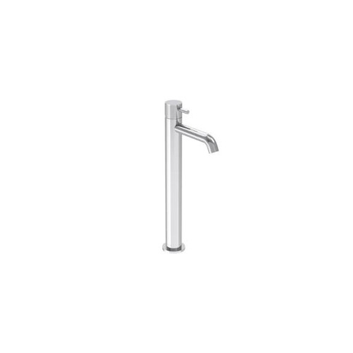 Saneux Cos Tall Basin Mixer Kit with Fluted Handle, Chrome