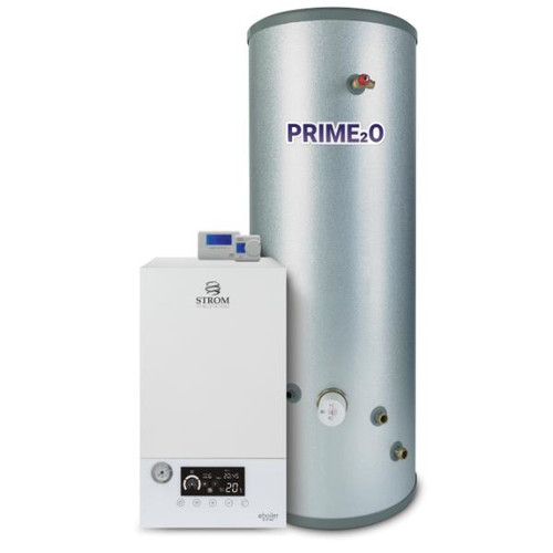 Strom 24kW 3-Phase System Boiler, Pack B and 300l Indirect Cylinder