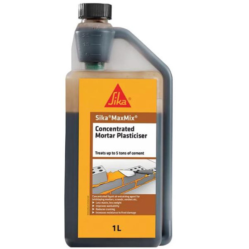 Sika Maxmix Concentrated Mortar Plasticiser, 1l