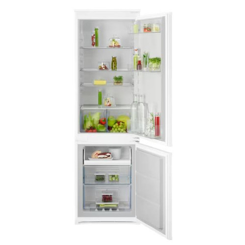 AEG Integrated Frost Free Fridge Freezer, Twintech, 70:30, SLT OSC7N181ES