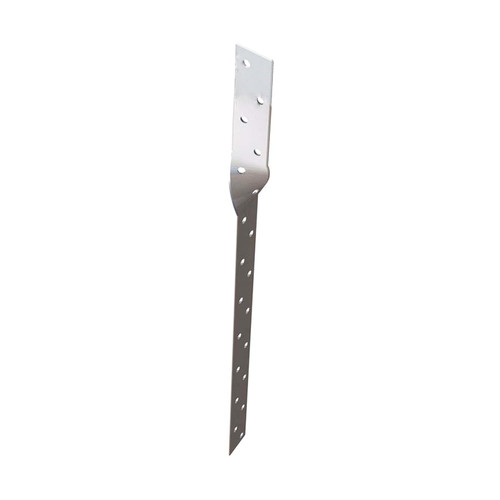 Light Duty Strap, Galvanised Steel, 600 mm x 27.5 mm x 2.5 mm
