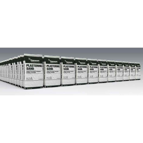 Washed Plastering Sand, Locally Sourced, 25kg, Beige, 20 KG