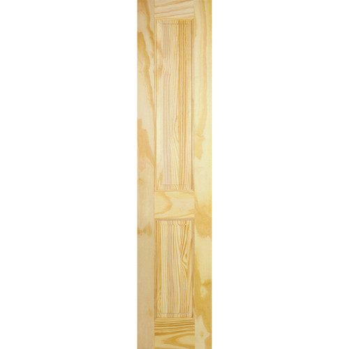 2 Panel Clear Pine, 78 inch x 21 inch