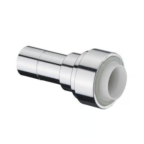 Push Fit Straight Connector, 15mm x 10mm, CP