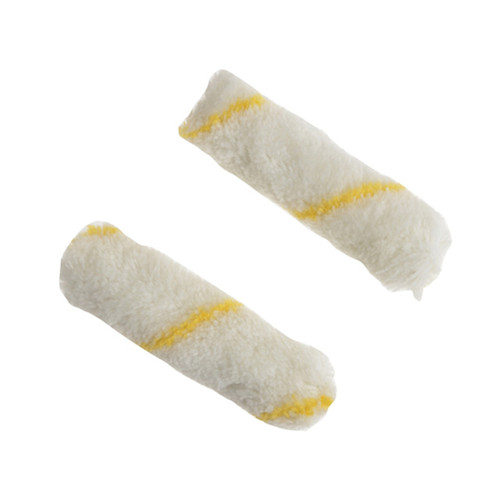 Stanley Mini Roller Sleeves, Medium Pile, 100mm (Pack Of 2)