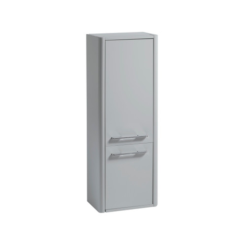 Coral 350mm Wall Column Unit Two Door, Light Grey